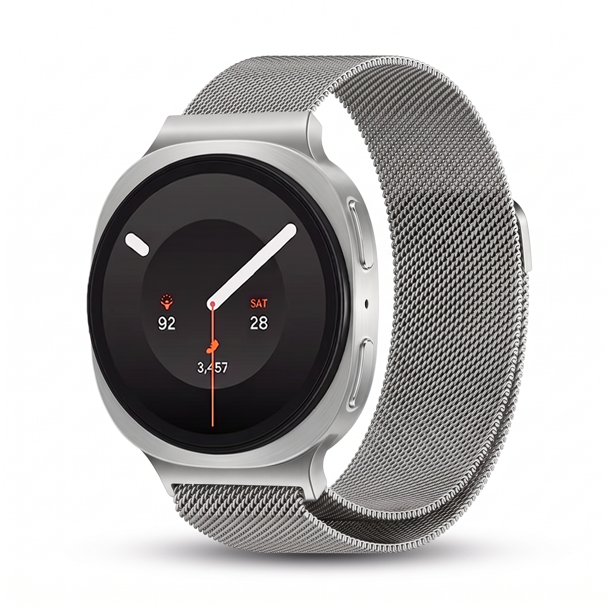 Armband für Samsung | Galaxy Watch 9 (Milanaise-Edelstahl)